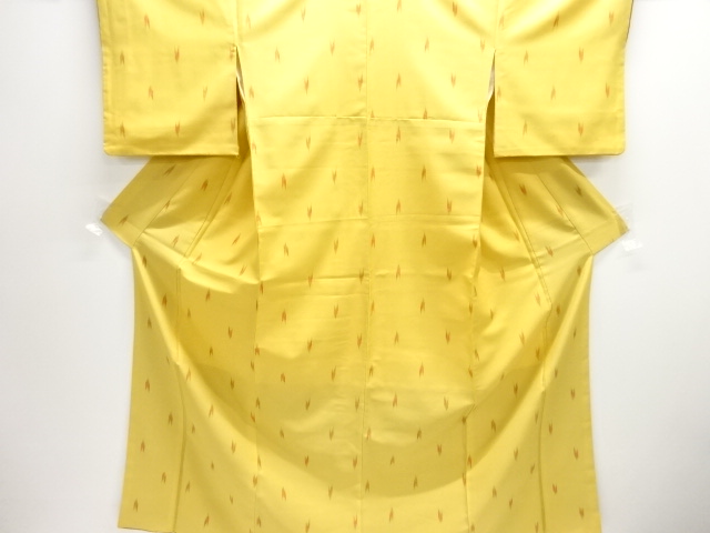 JAPANESE KIMONO / YABANE KASURI PATTERN KOMON
